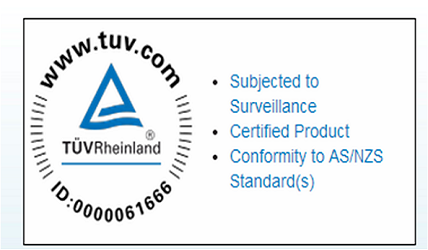 TUV motorcycle helmet standard logo