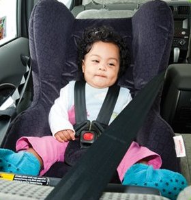 Rear facing child restraint